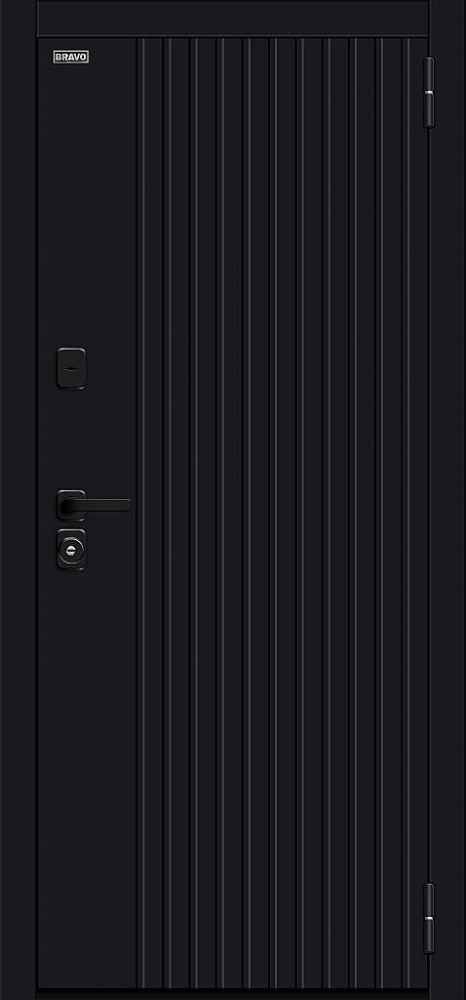 Дверь Вижн/SBlack Black Shell/White Silk BR6251