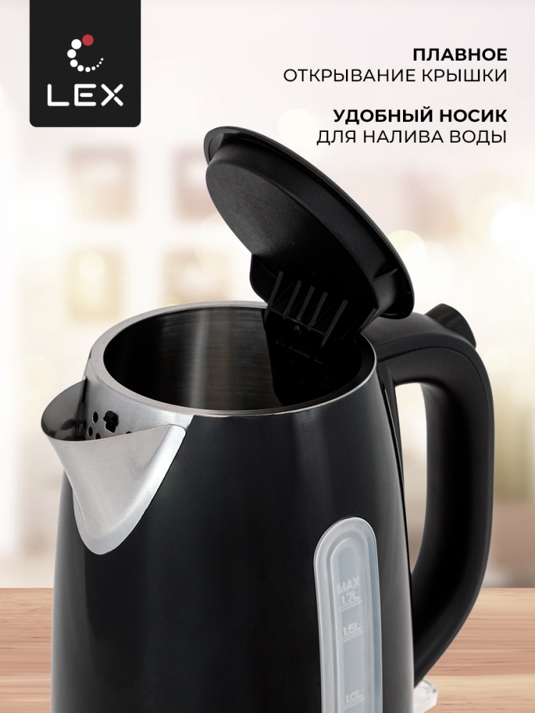 Товар Электрический чайник LEX LX 30017-2
