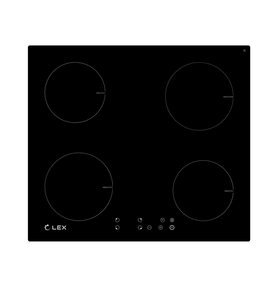 Товар Индукционная панель Варочная панель индукционная LEX EVI 640-1 BL