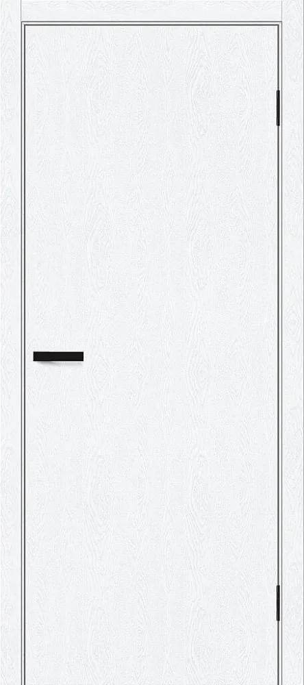 Фото Межкомнатная дверь Браво-0.П White Silkwood BR5905